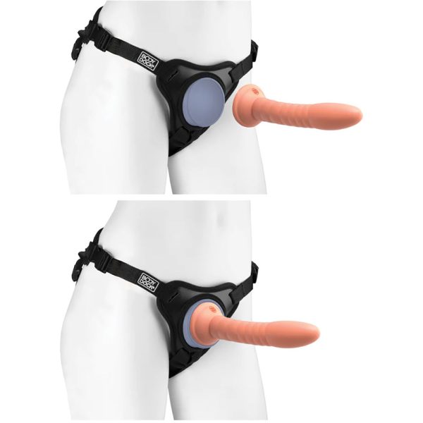 Dillio Platinum Collection Body Dock SE Universal Harness System Silicone Strap-On Harness - Image 3