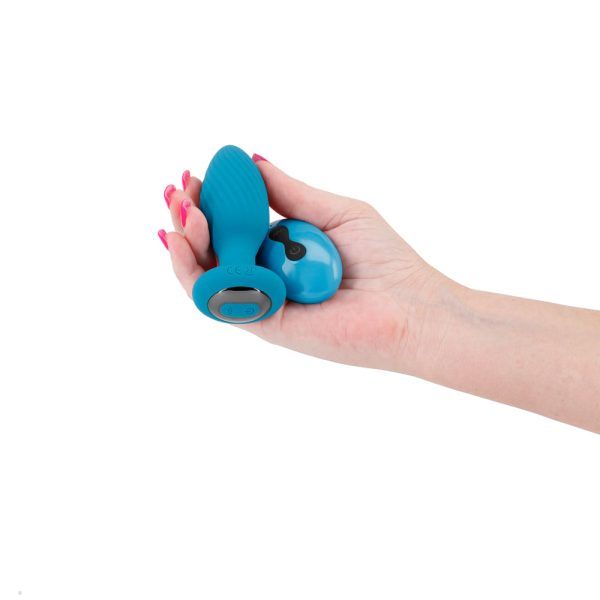 INYA Alpine Rechargeable Gyrating Plug Teal - Image 3