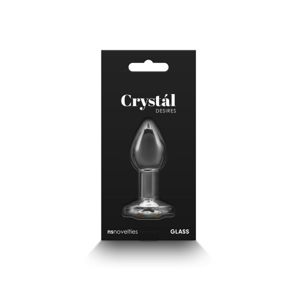 Crystal Desires Rainbow Gem Glass Plug Small - Image 4