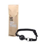 Doc Johnson Ball Gag In A Bag Faux Leather Breathable Black