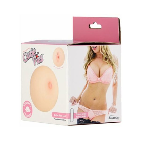 CutiePies Hannah''s Handful Boobie Stroker Beige - Image 2