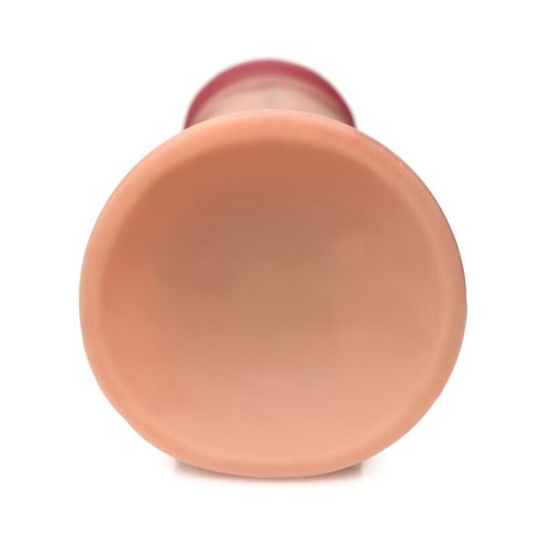 Curve Toys Jock Dual Density 6 in. Silicone Dildo with Suction Cup Light - Image 8