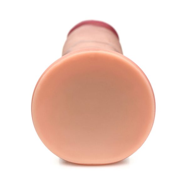 Curve Toys Jock Dual Density 8 in. Silicone Dildo with Suction Cup Light - Image 8