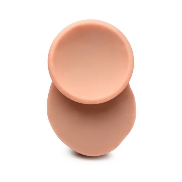 Curve Toys Jock Dual Density 10 in. Silicone Dildo with Balls & Suction Cup Light - Image 8