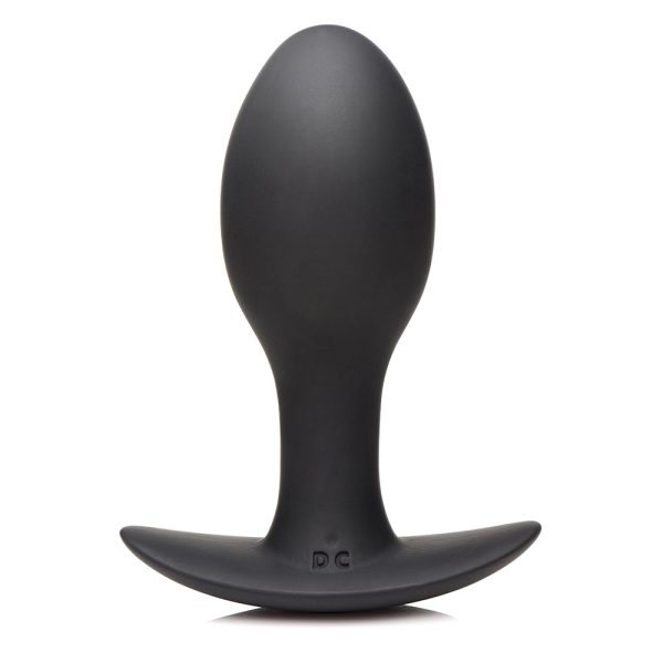 Curve Toys Rooster Rumbler Vibrating Silicone Anal Plug Large Black - Image 2