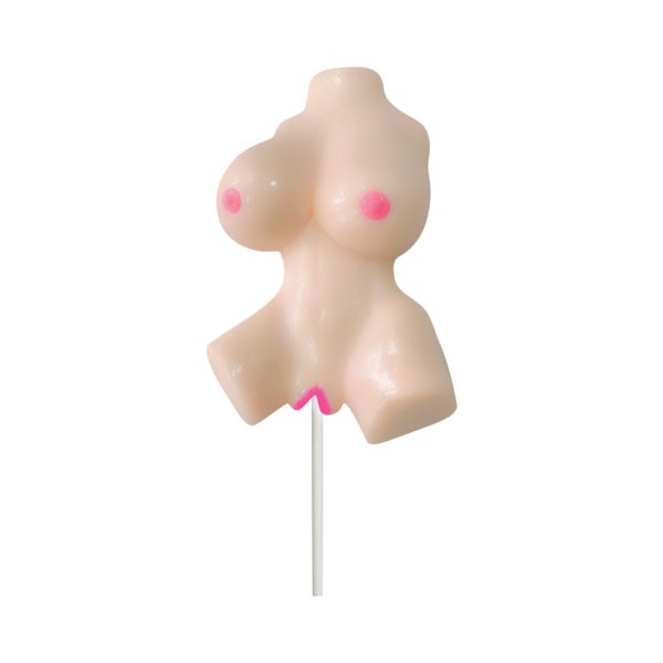 Lusty Lickers Female Torso Pop Butterscotch Flavor - Image 2