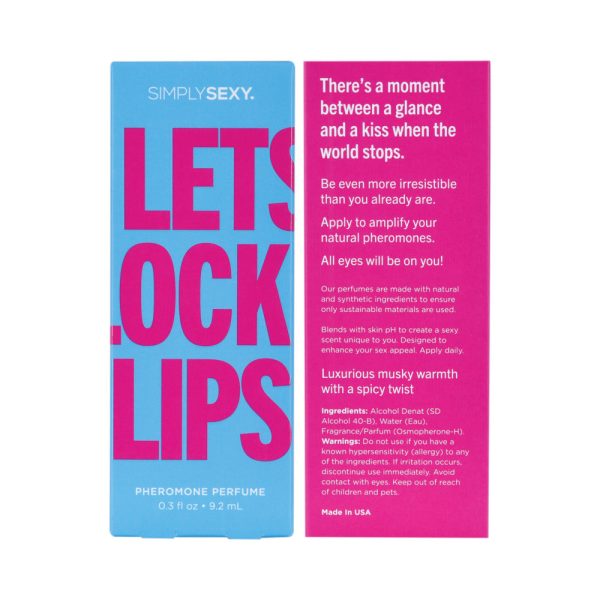 Simply Sexy Let''s Lock Lips Pheromone Infused Perfume 0.3 oz. - Image 4