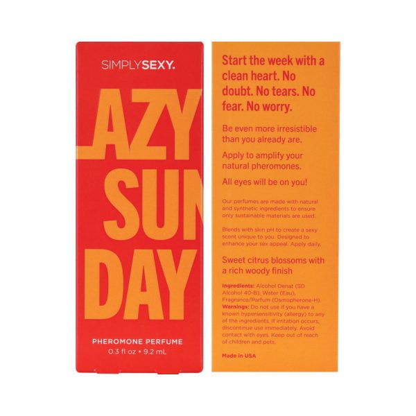 Simply Sexy Lazy Sunday Pheromone Infused Perfume 0.3 oz. - Image 4
