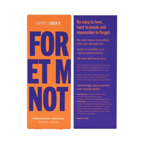 Simply Sexy Forget Me Not Pheromone Infused Perfume 0.3 oz. - Image 4