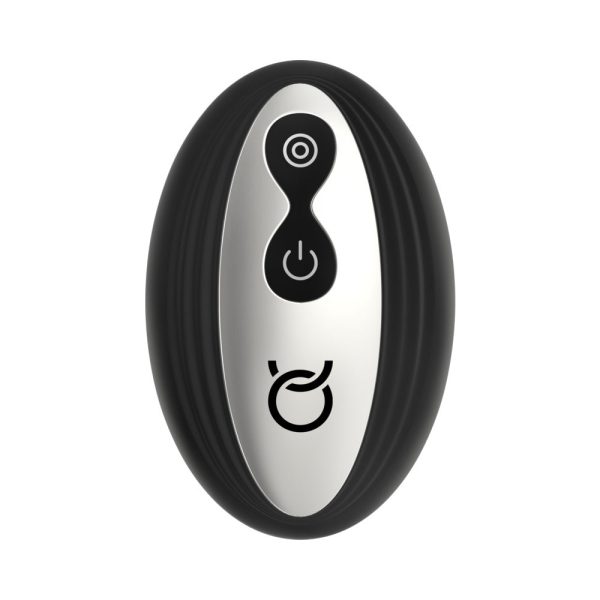 Forto Thumper Rechargeable Remote-Controlled Silicone Thumping Anal Vibrator Black - Image 7