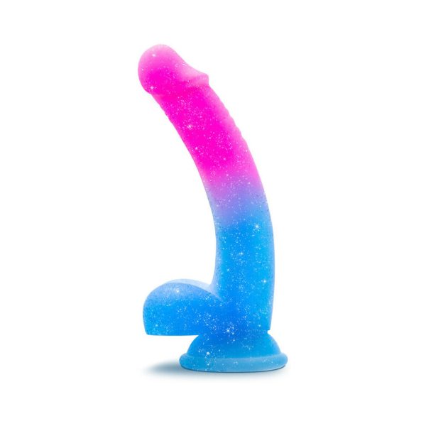 Avant Chasing Sunsets 7.75 in. Silicone Dildo with Balls Mermaid - Image 2