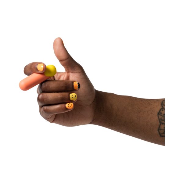 ROMP Riot Rechargeable Bullet Vibrator Light Orange - Image 7