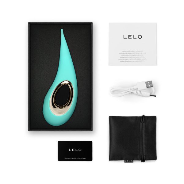 LELO DOT Elliptical Clitoral Stimulator Aqua - Image 7