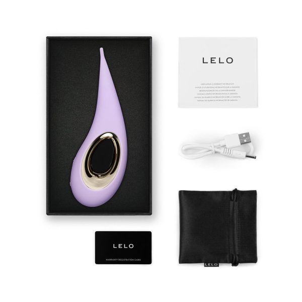 LELO DOT Elliptical Clitoral Stimulator Lilac - Image 7
