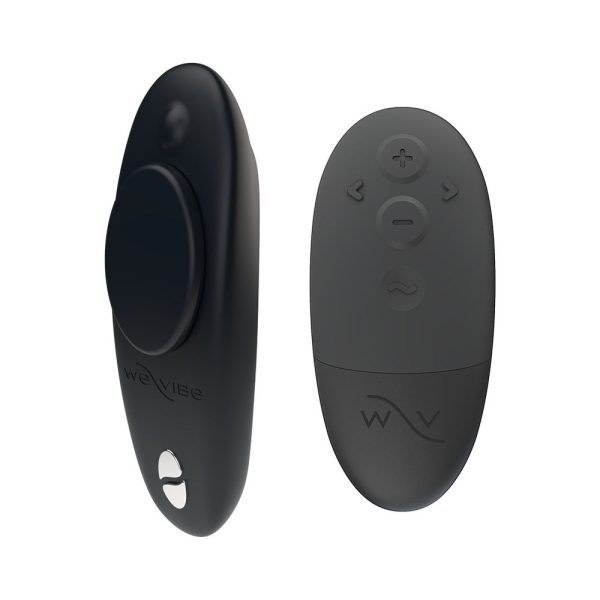 We-Vibe Moxie+ Rechargeable Remote-Controlled Silicone Wearable Clitoral Vibrator Black - Image 2