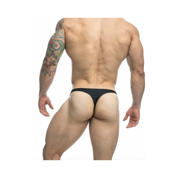 MaleBasics JUSTIN + SIMON Classic Tanga Black 2XL - Image 5