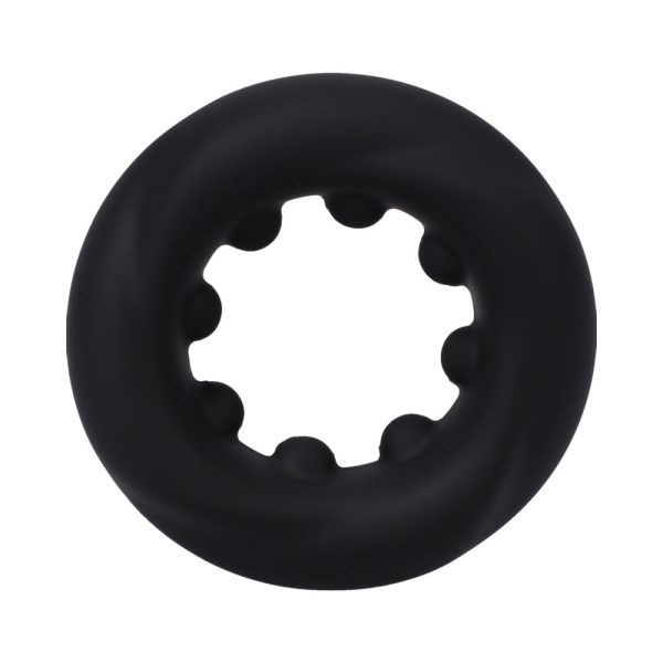 Rock Solid The Twist Silicone C-Ring Black - Image 2