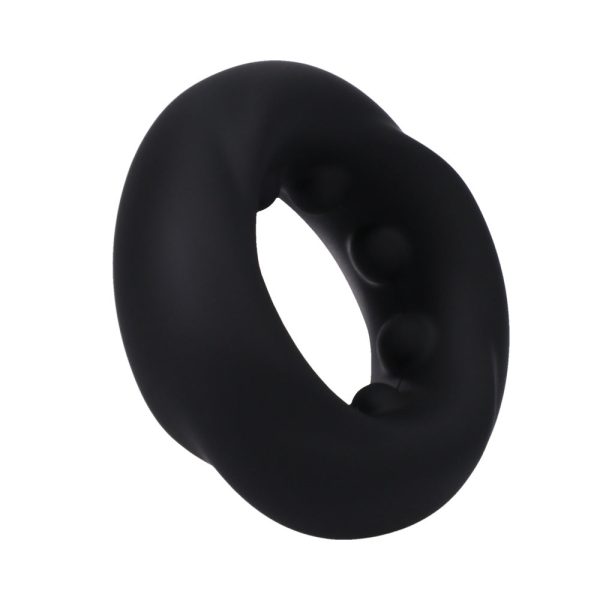 Rock Solid The Twist Silicone C-Ring Black - Image 3