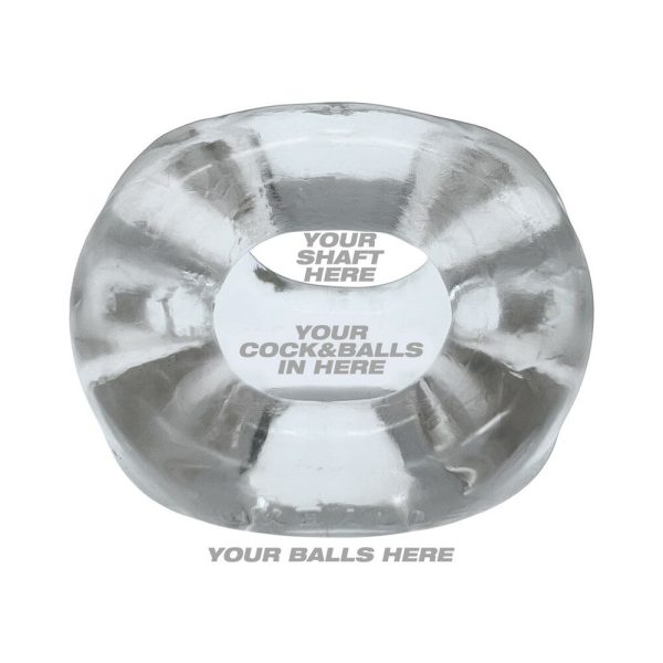 Oxballs Tri-Sport XL Thicker 3-Ring Sling Clear - Image 4