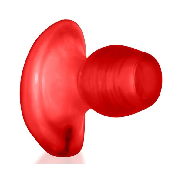 Oxballs Glowhole-2 Hollow Buttplug With LED Insert Large Red Morph - Image 9