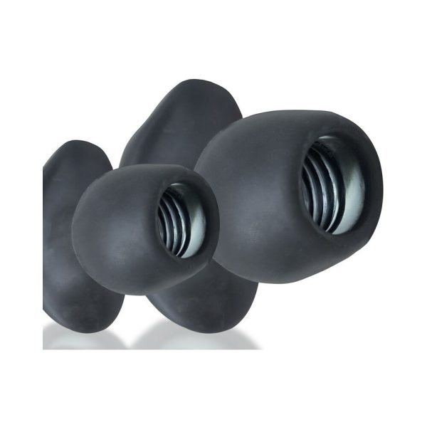 Oxballs Morphhole-1 Gaper Plug Small Black Ice - Image 8