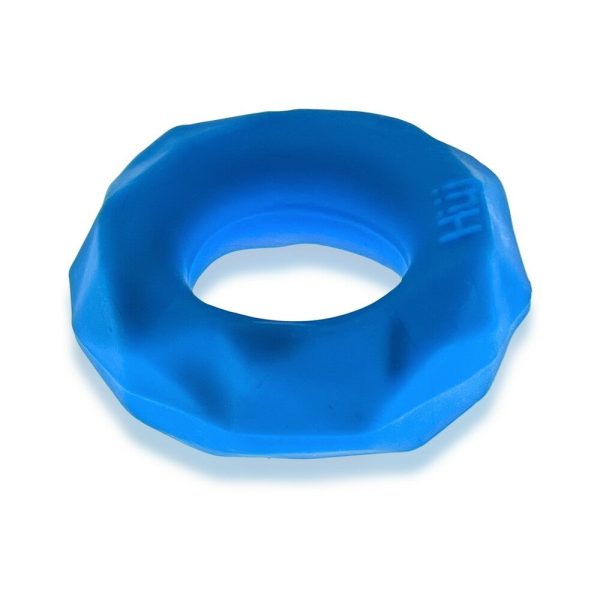 Hunkyjunk Fractal Tactile Cockring Teal Ice - Image 2