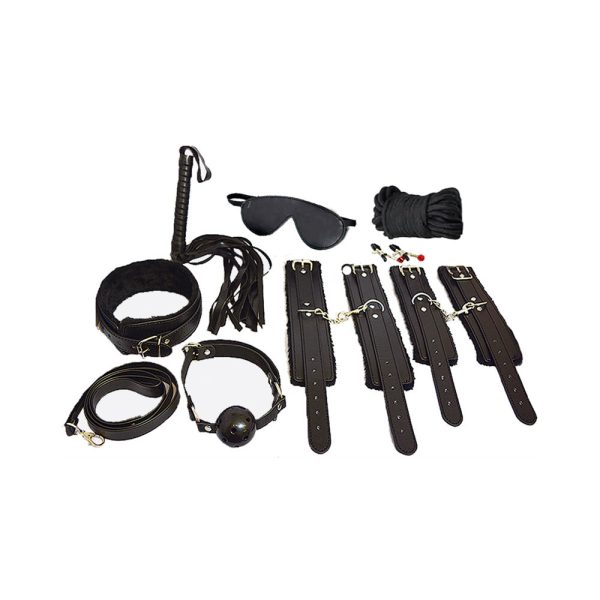 Ple''sur 12-Piece Everything Bondage Kit Black - Image 2