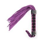 Ple''sur 15.5 in. Leather Flogger Purple