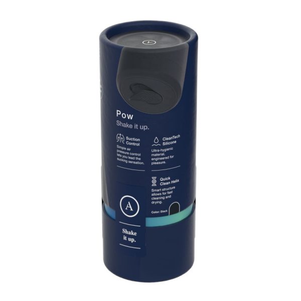 Arcwave Pow Silicone Stroker with Suction Control Black - Image 10