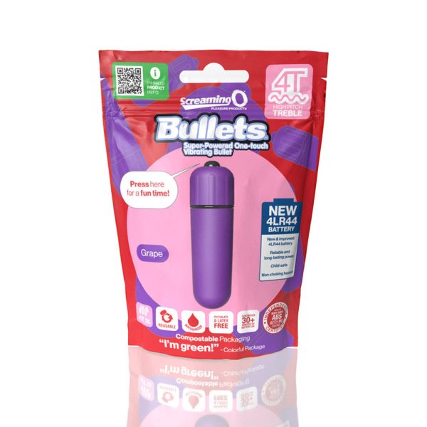 Screaming O 4T Bullet Vibrator Grape - Image 4