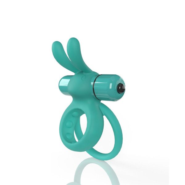 Screaming O 4B Ohare Vibrating Rabbit Double Cockring Kiwi - Image 3