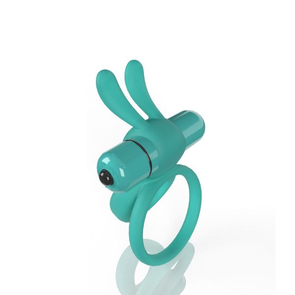 Screaming O 4B Ohare Vibrating Rabbit Double Cockring Kiwi - Image 4