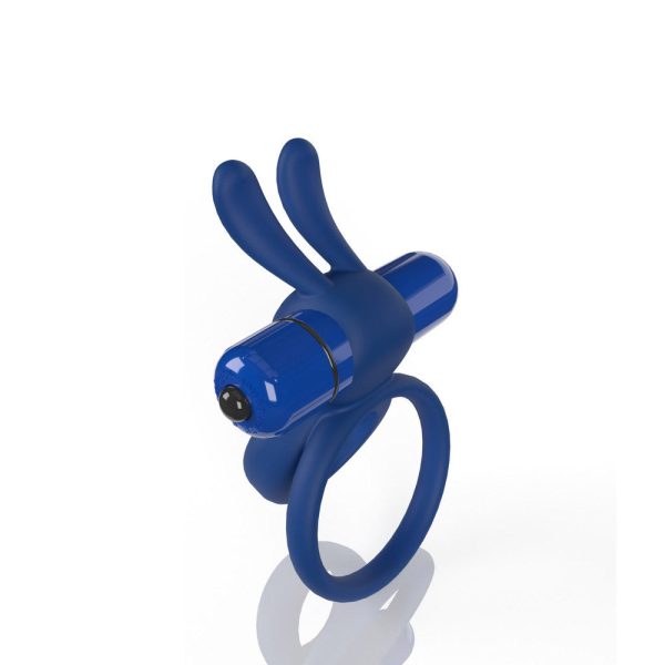 Screaming O 4T Ohare Vibrating Rabbit Double Cockring Blueberry - Image 4