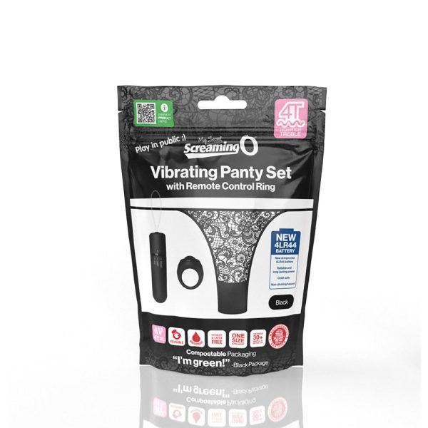 Screaming O My Secret Screaming O 4T Panty Vibe Black - Image 5