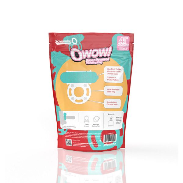 Screaming O 4T OWow Vibrating Cockring Kiwi - Image 6