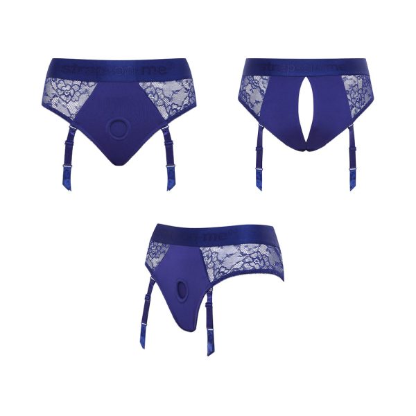 Strap-On-Me Diva Lingerie Harness Night Blue M - Image 6