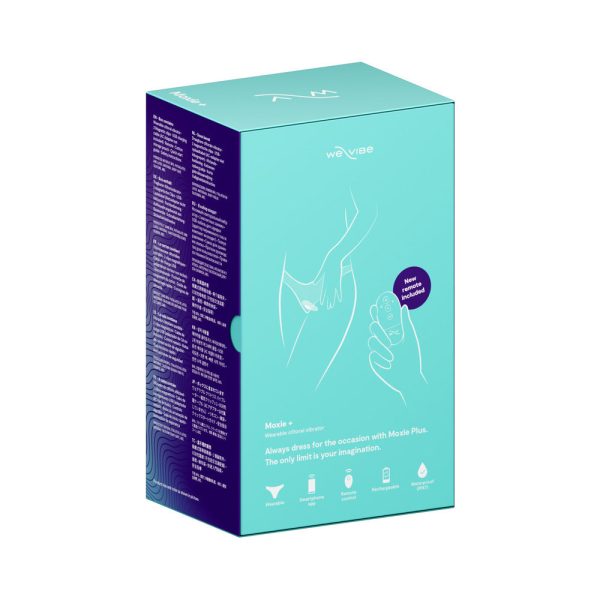 We-Vibe Moxie+ Wearable ClitVibrator Teal - Image 3