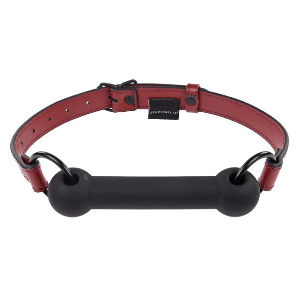 Sportsheets Saffron Silicone Bit Gag with Adjustable Buckle - Image 3