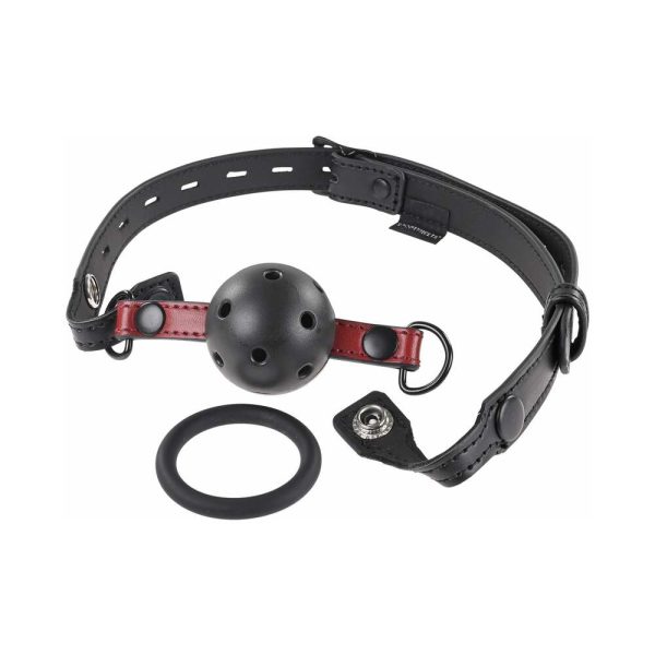 Sportsheets Saffron Interchangeable Gag with Adjustable Buckle - Image 2