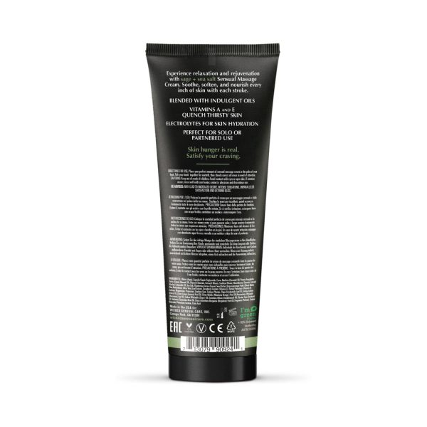 Wicked Sage + Sea Salt Sensual Massage Cream 4 oz. - Image 2