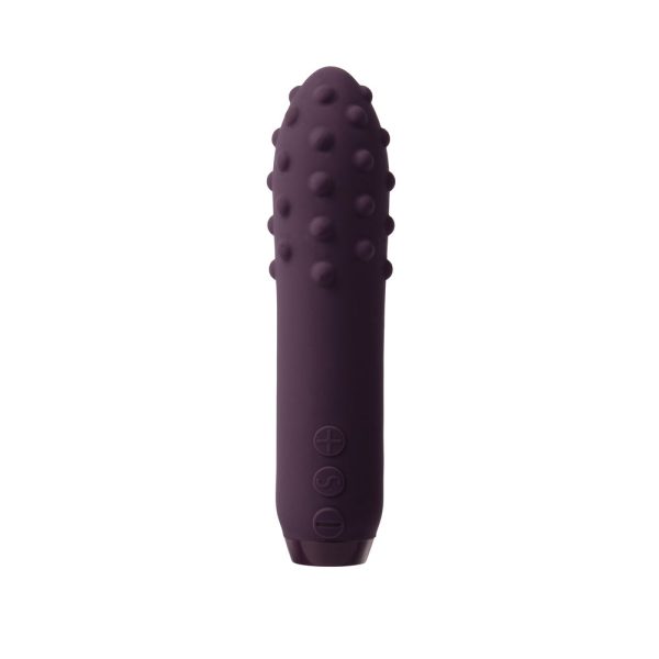 Je Joue Duet Rechargeable Silicone Multi-Surfaced Bullet Vibrator Purple - Image 2