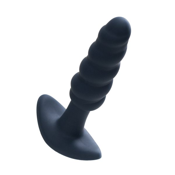 VeDO Twist Rechargeable Silicone Vibrating Anal Plug Black - Image 3
