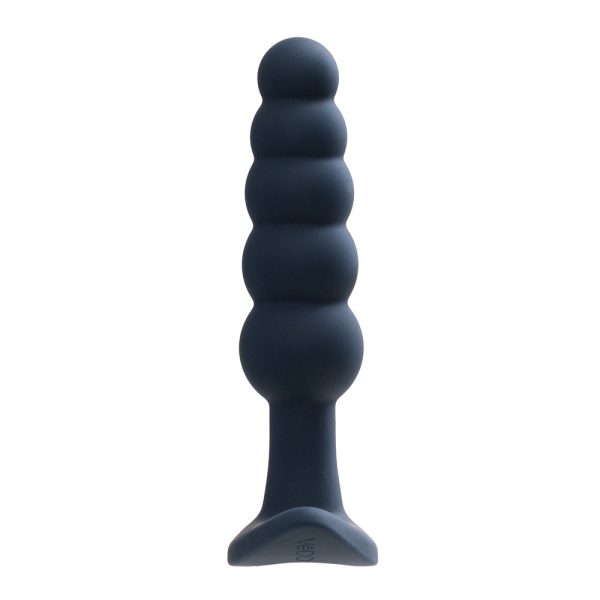 VeDO Plug Rechargeable Silicone Vibrating Anal Plug Black - Image 4