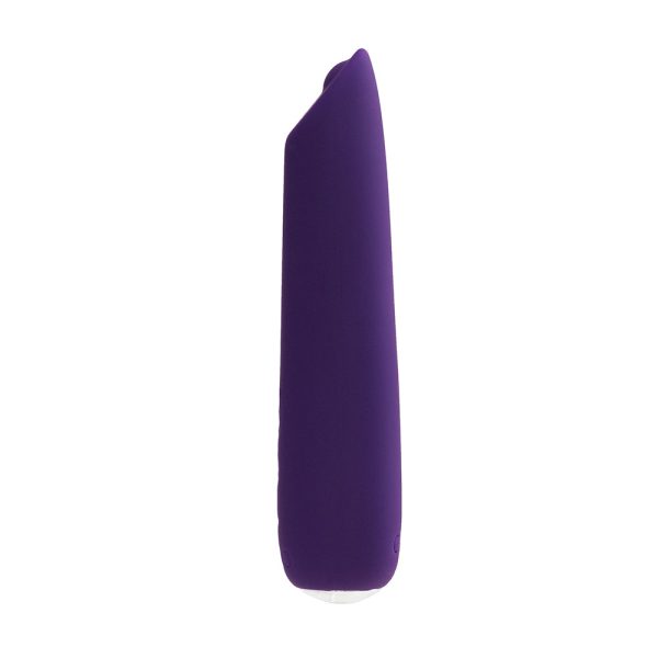 VeDO Boom Rechargeable Warming Silicone Slimline Vibrator Purple - Image 4