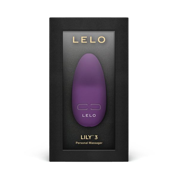 Lelo LILY 3 Rechargeable Mini Silicone Vibrator Dark Plum - Image 3