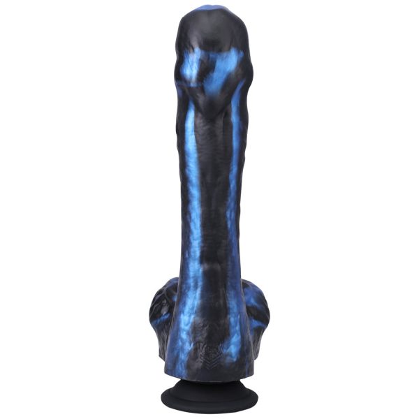 Fort Troff Tendril Thruster Mini Fuck Machine Rechargeable Remote-Controlled Silicone 8.5 in. Thrusting Dildo Blue/Black - Image 6
