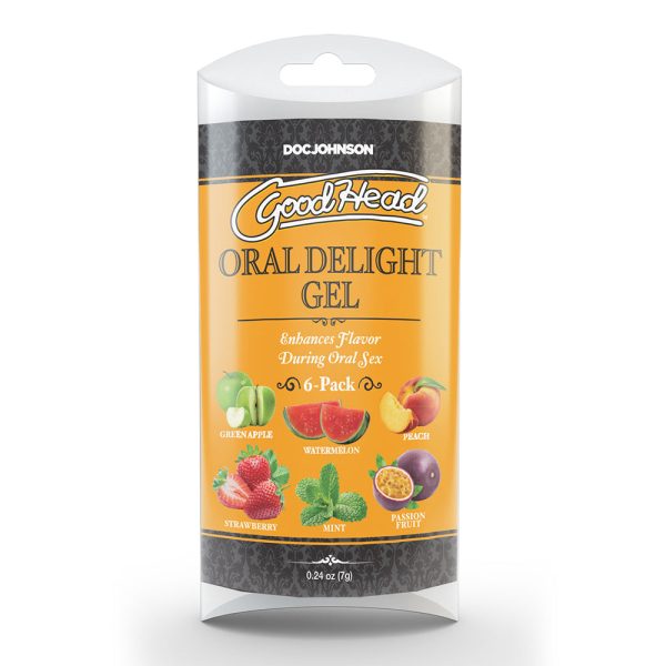 GoodHead Oral Delight Gel Multi-Flavor 6-Pack 0.24 oz. - Image 2