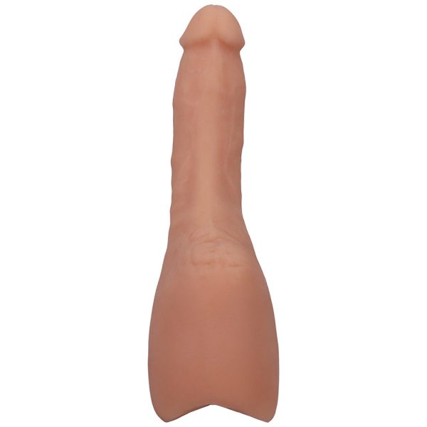 Signature Cocks Transgirls Lena Moon ULTRASKYN Dual Density 4.5 in. Cock with Penetrable Ass Beige - Image 4
