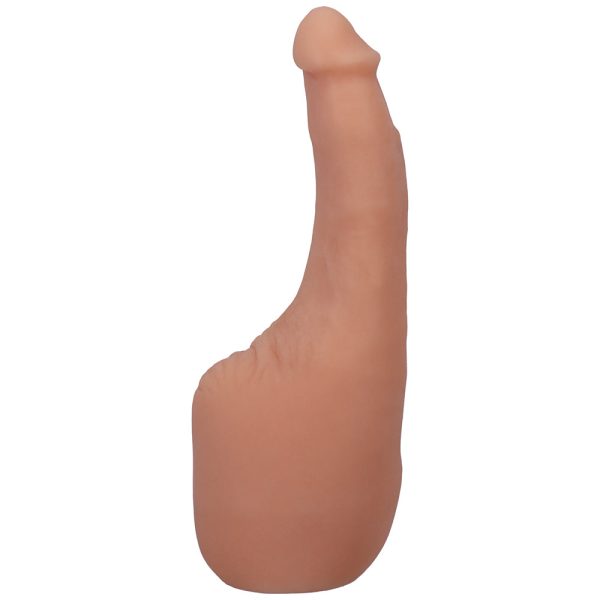 Signature Cocks Transgirls Lena Moon ULTRASKYN Dual Density 4.5 in. Cock with Penetrable Ass Beige - Image 6