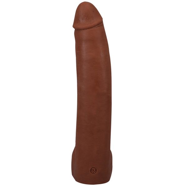 Signature Cocks Alex Jones ULTRASKYN 11 in. Dual Density Dildo with Removable Vac-U-Lock Suction Cup Tan - Image 6